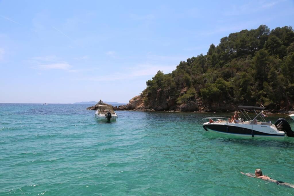 Suite 1 Chambre, 1 Sejour, Climatise, Piscines, 400M De La Mer La Londe-les-Maures Eksteriør billede